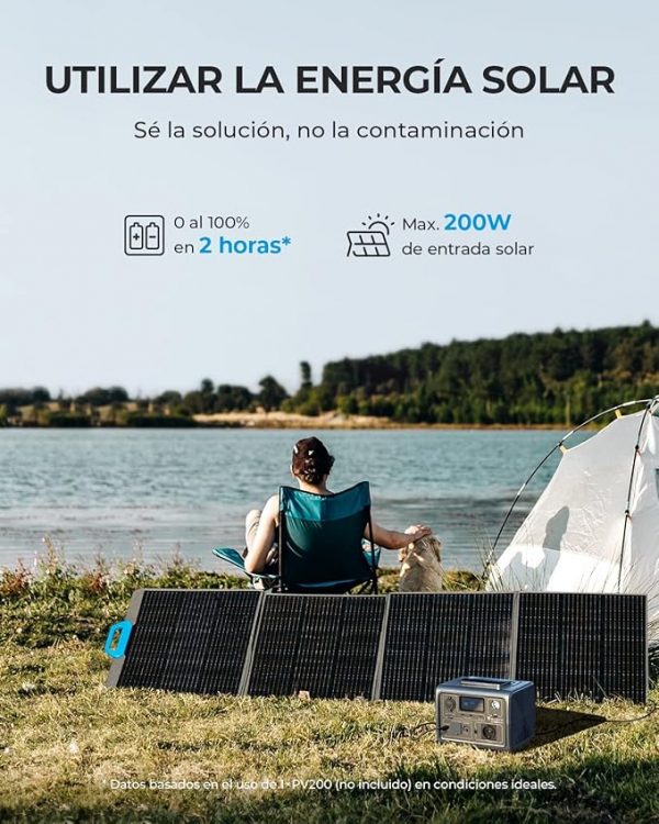 Bluetti EB3A - Generador eléctrico energía limpia