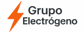 grupo electrógeno logo fondo blanco
