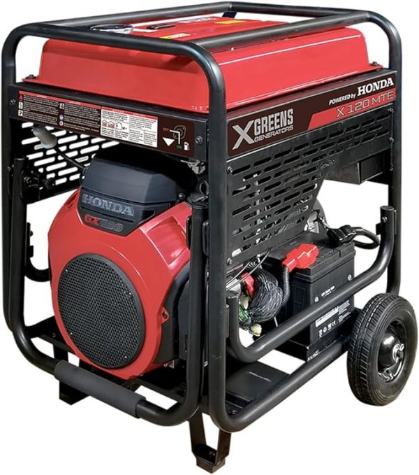 Grupo electrógeno XGREENS X120MTE. Potencia profesional.