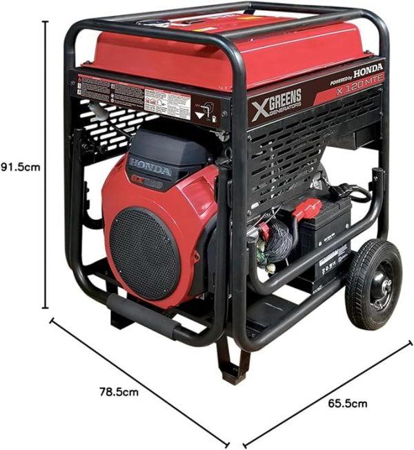Grupo electrógeno XGREENS X 120 MTE. Potencia profesional.