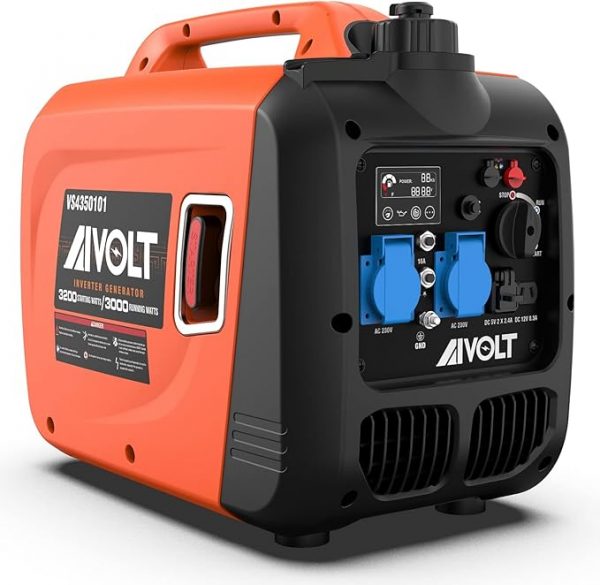 Generador Aivolt 3200W. Inverter y potente.