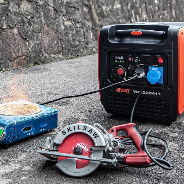 Aivolt 6000W. Grupo electrógeno potente con diseño profesional.