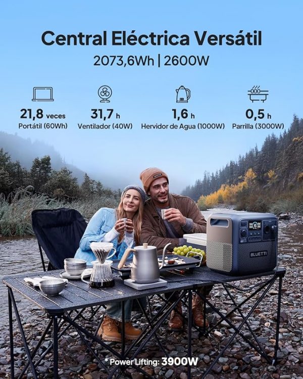 Grupo electrógeno solar Bluetti Elite 200 V2