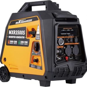 maXpeedingrods 3500W, generador con sistema de combustible dual